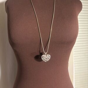Brighton Silver Heart Necklace
